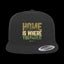 Home Is Your Park Printed Flat Bill Cap