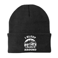 Thumbnail for I Sleep Around Embroidered Beanie