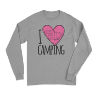 Thumbnail for I Love Camping Long Sleeve T-Shirt