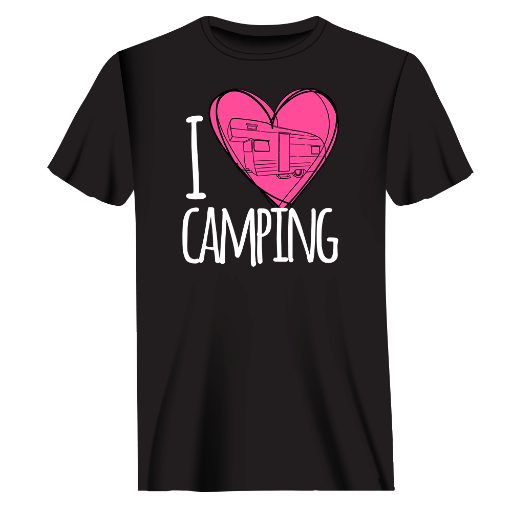 I Love Camping T-Shirt for Men