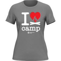Thumbnail for I Love Camp T-Shirt for Women