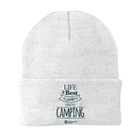 Thumbnail for Life Is Best Embroidered Beanie
