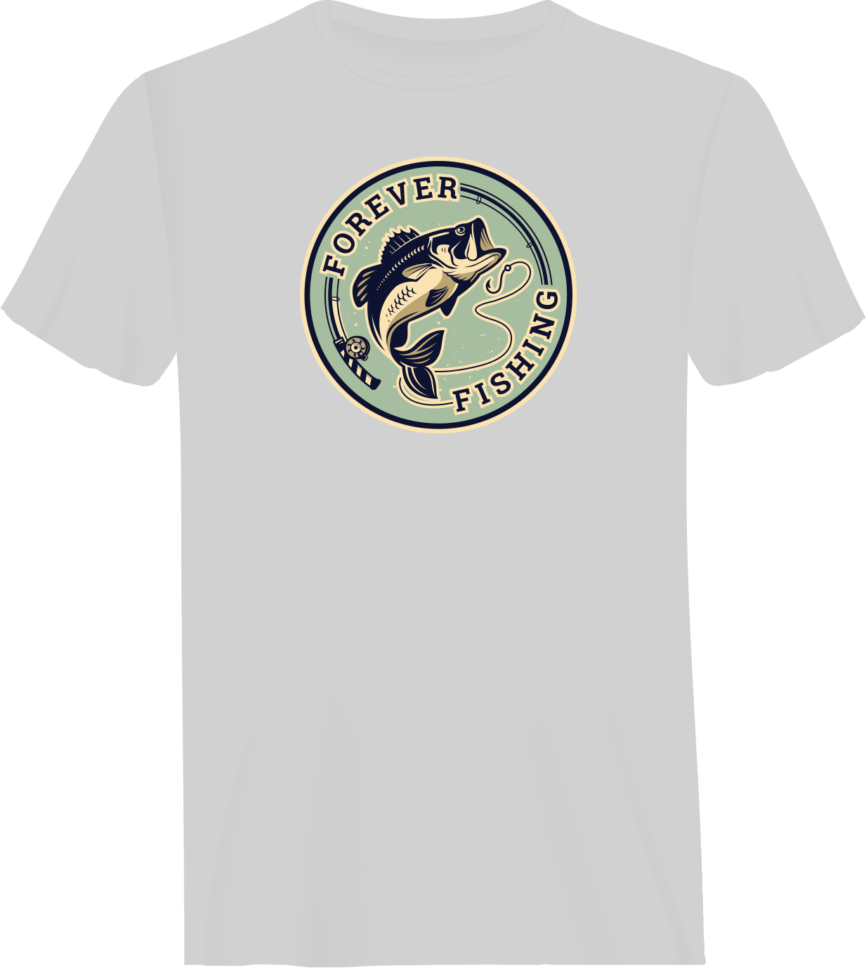 Forever Fishing Man T-Shirt