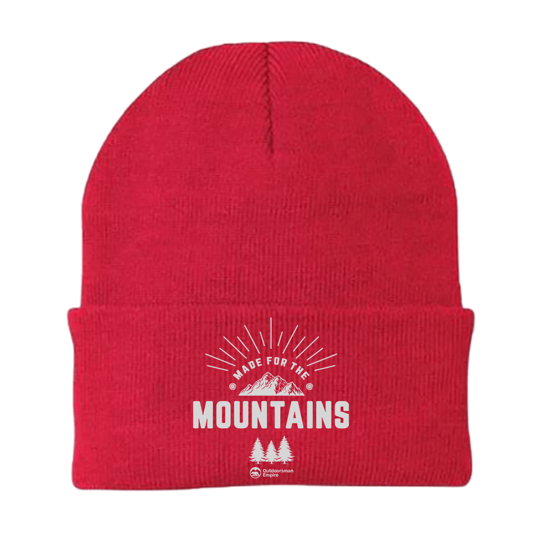 Made For The Mountains Embroidered Beanie