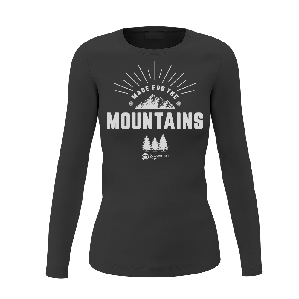 Made For The Mountains Women Long Sleeve Shirt