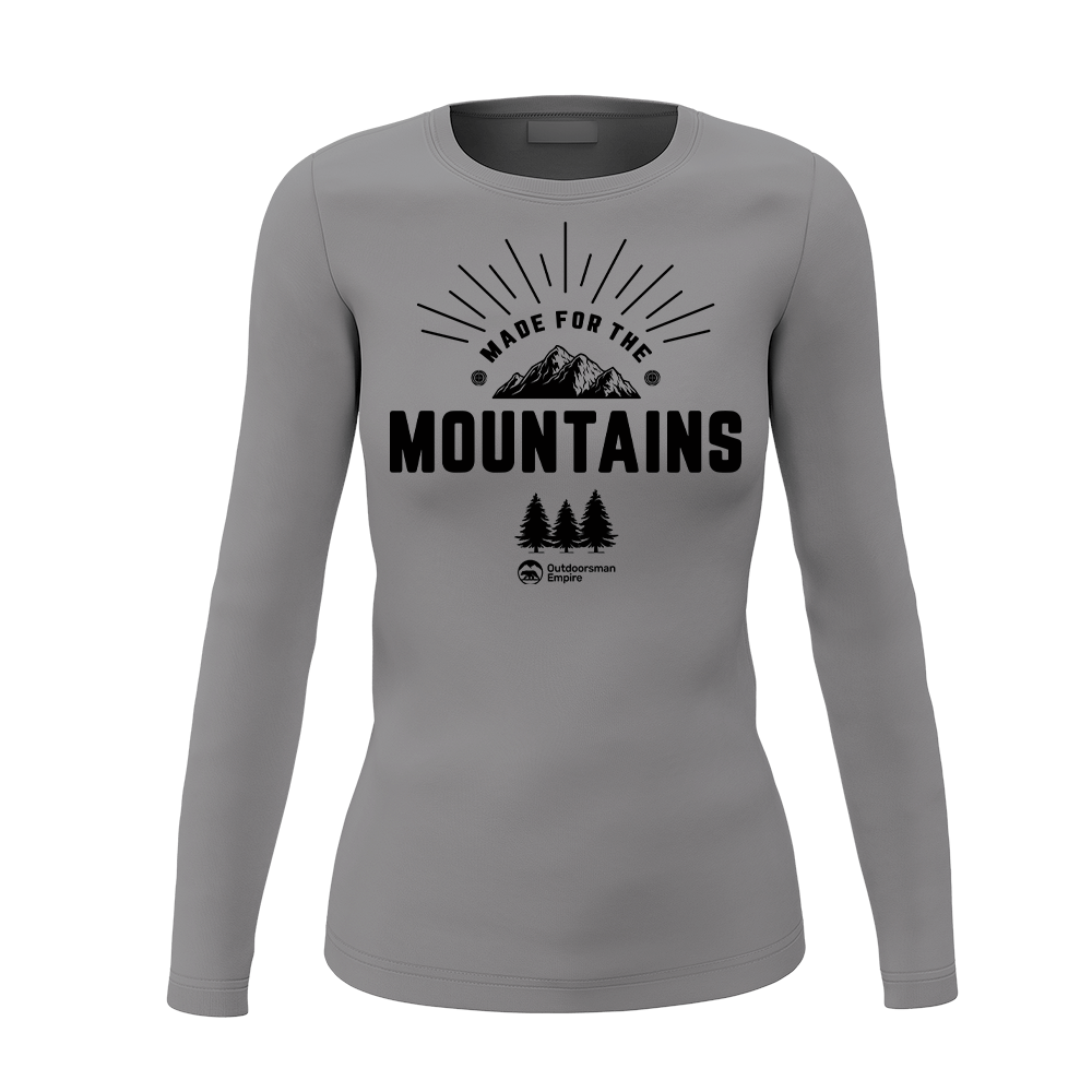 Made For The Mountains Women Long Sleeve Shirt