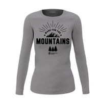 Thumbnail for Made For The Mountains Women Long Sleeve Shirt