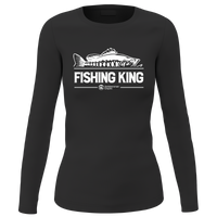 Thumbnail for Fishing King' Women Long Sleeve Shirt