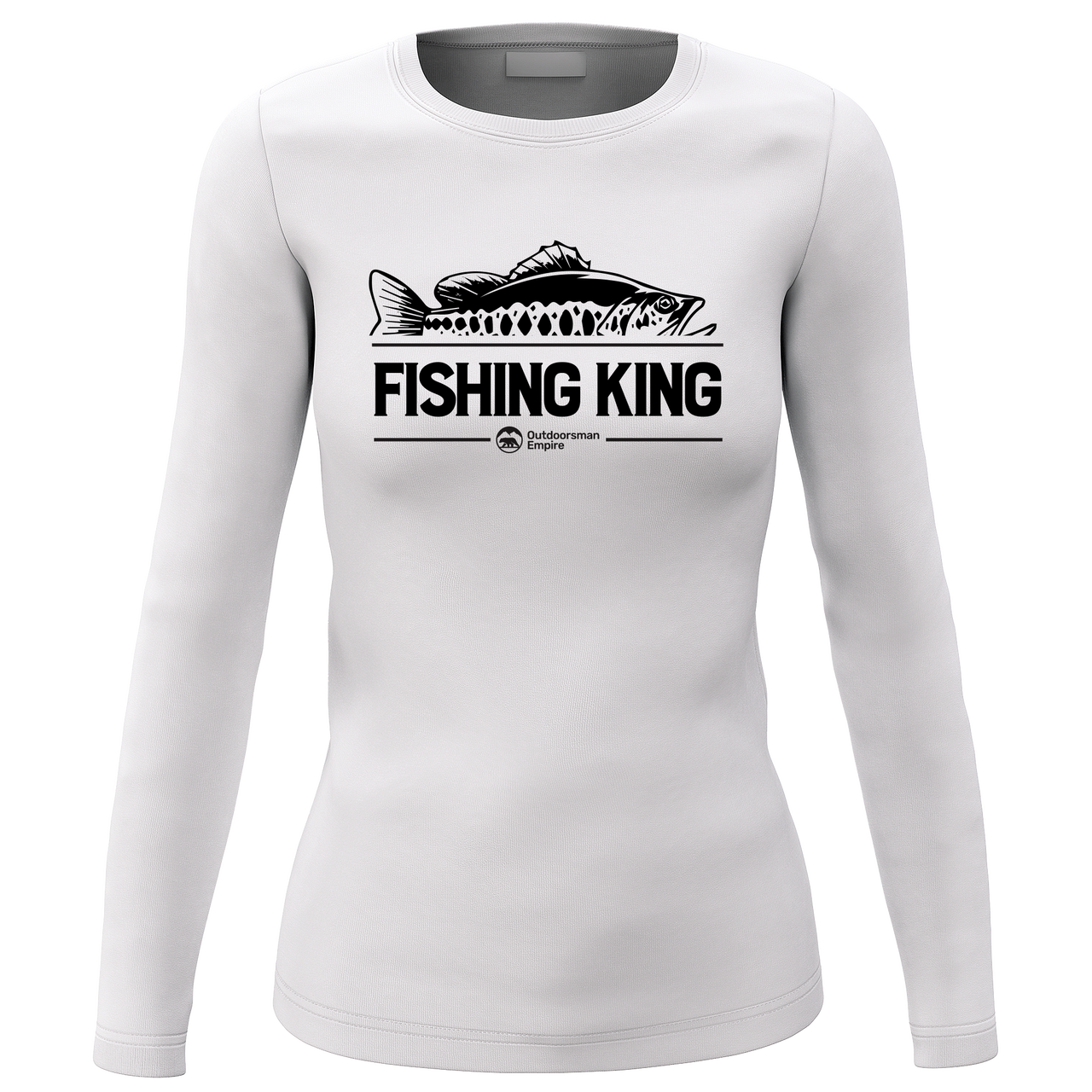 Fishing King' Women Long Sleeve Shirt