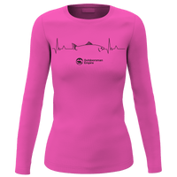 Thumbnail for Fishing Cardiogram Women Long Sleeve ShirtFishing Cardiogram Women Long Sleeve Shirt