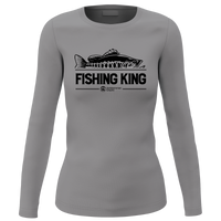Thumbnail for Fishing King' Women Long Sleeve Shirt