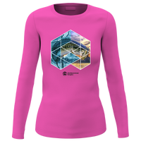 Thumbnail for Fishing Geometry' Women Long Sleeve Shirt