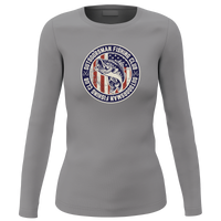 Thumbnail for Outdoorsman Fishing Club Patriotic' Long Sleeve for Women