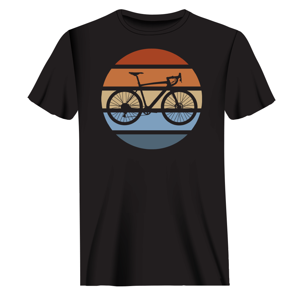 Modern Vintage Bicycle T-Shirt for Men