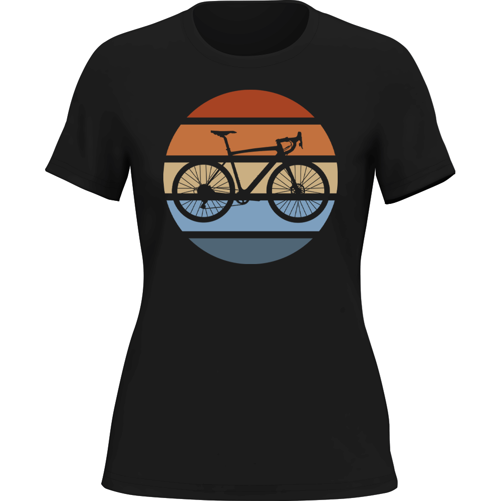 Modern Vintage Bicycle T-Shirt for Women