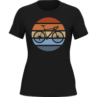 Thumbnail for Modern Vintage Bicycle T-Shirt for Women