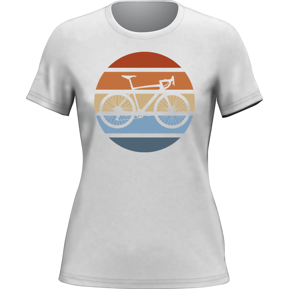 Modern Vintage Bicycle T-Shirt for Women