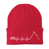 Thumbnail for Mountain Beat Embroidered Beanie