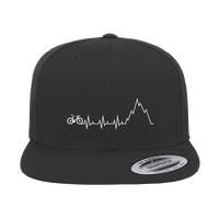 Thumbnail for Mountain Beat Embroidered Flat Bill Cap