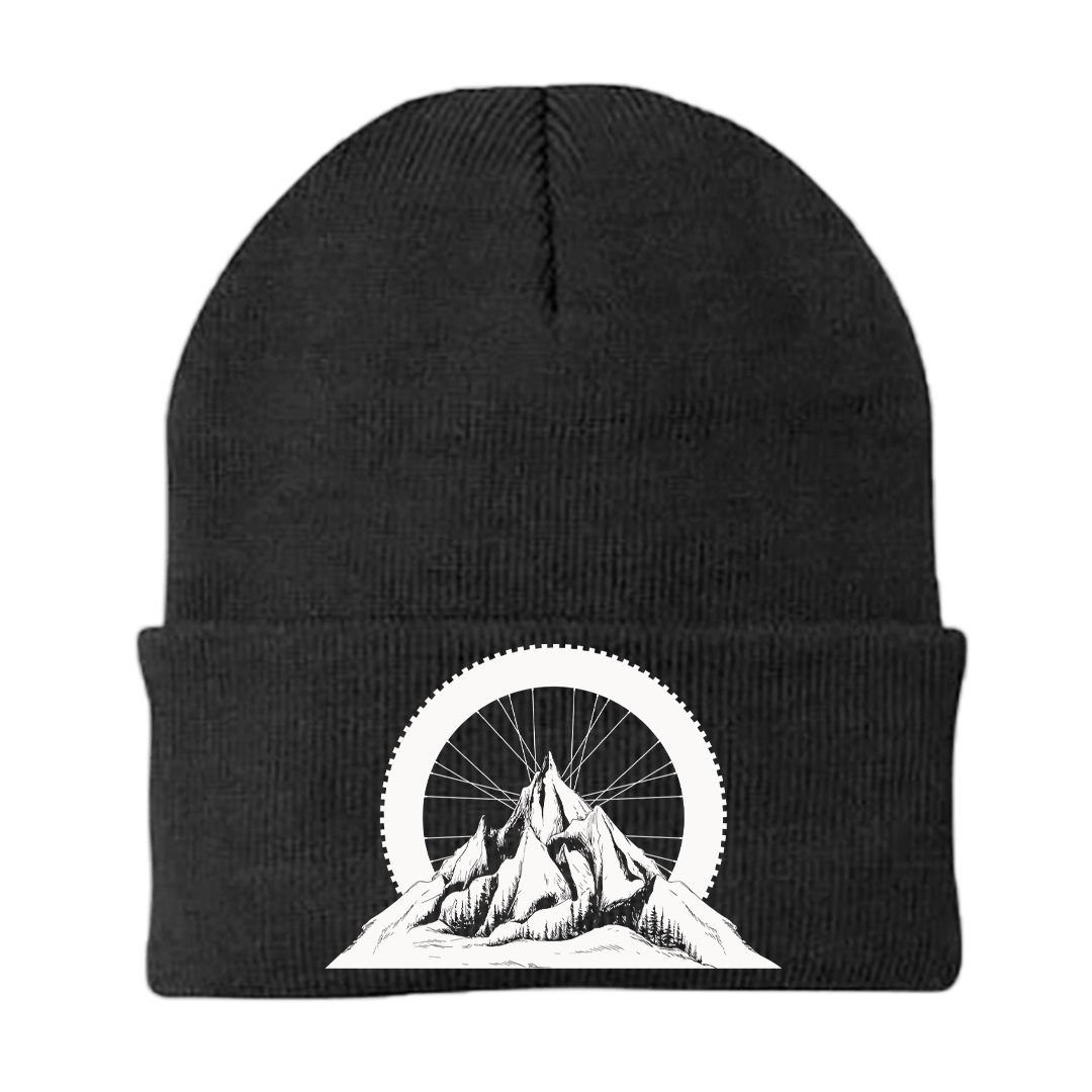Mountain Tires Embroidered Beanie