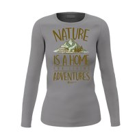 Thumbnail for Nature Is A Home Women Long Sleeve Shirt
