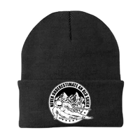 Thumbnail for Never Underestimate An Old Skier Embroidered Beanie