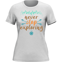 Thumbnail for Never Stop Exploring T-Shirt for Women