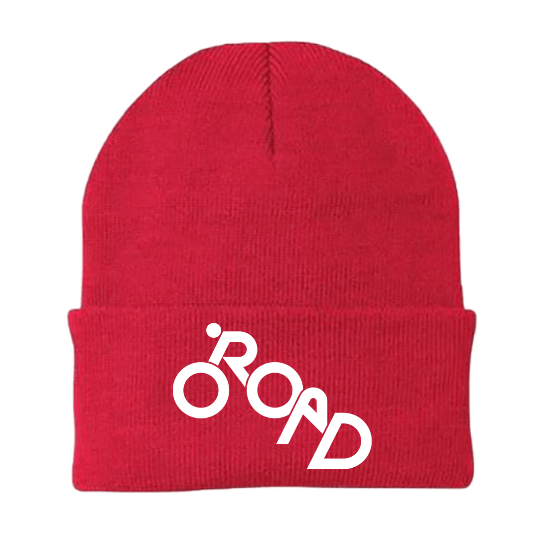 O Road Embroidered Beanie