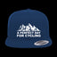 Perfect Day For Cycling Embroidered Flat Bill Cap