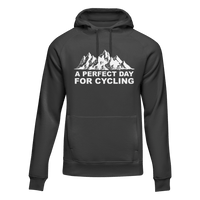 Thumbnail for Perfect Day For Cycling Adult Fleece Hooded Sweatshirt