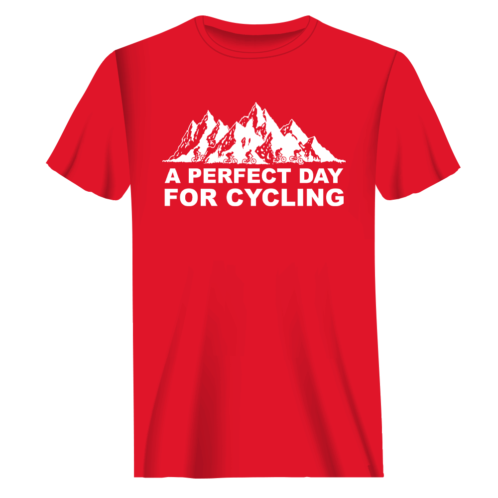 Perfect Day For Cycling T-Shirt for Men