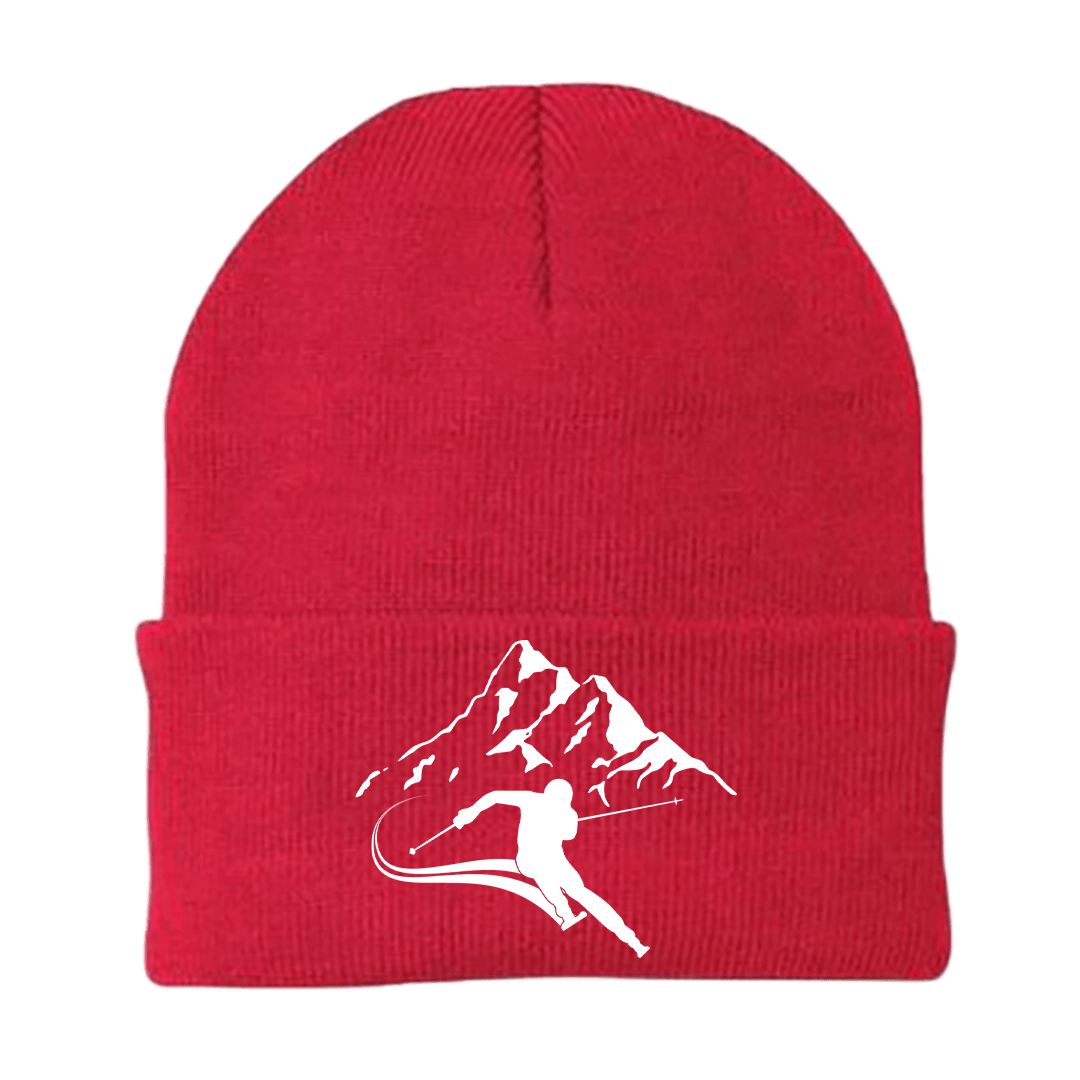 Run From The Avalanche Embroidered Beanie