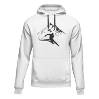 Thumbnail for Run From The Avalanche Adult Fleece Hooded Sweatshirt