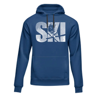 Thumbnail for Ski Adult Fleece Hooded Sweatshirt
