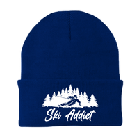 Thumbnail for Ski Addict Embroidered Beanie