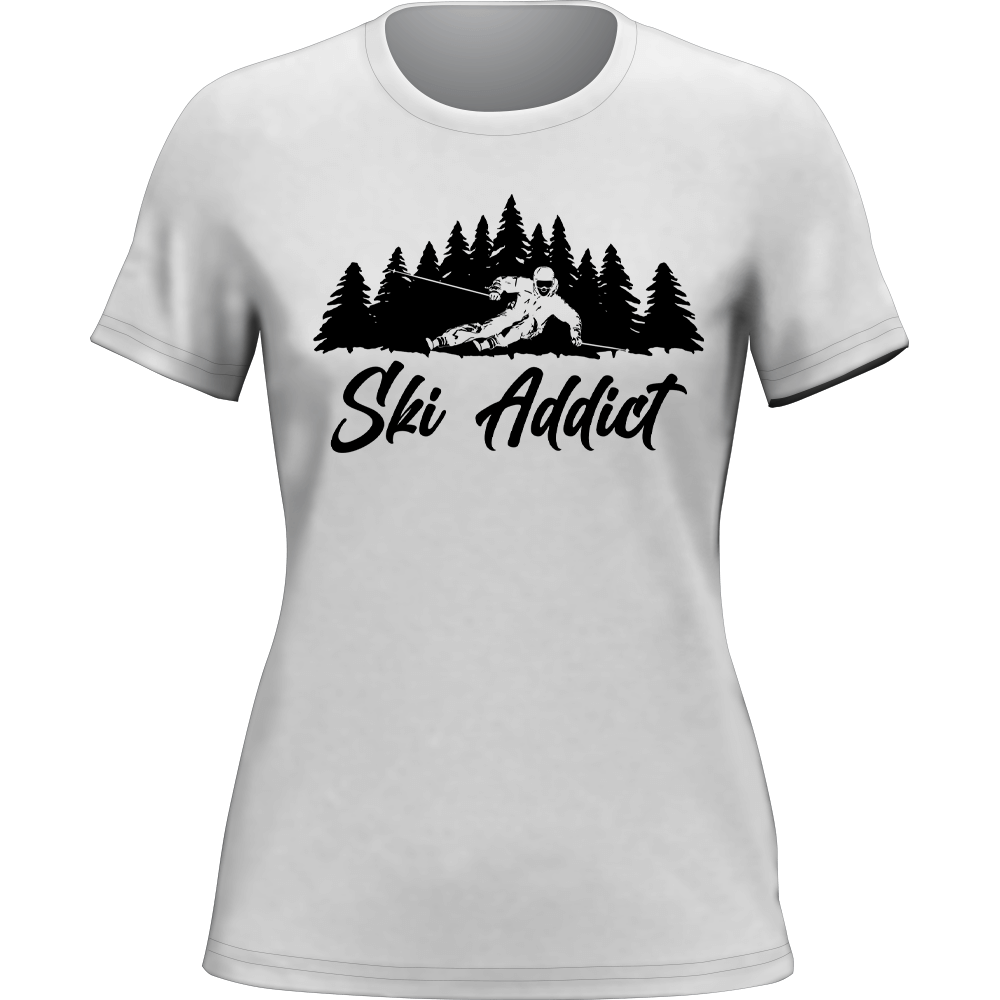 Ski Addict T-Shirt for Women