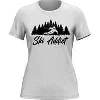 Thumbnail for Ski Addict T-Shirt for Women
