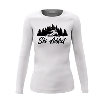 Thumbnail for Ski Addict Women Long Sleeve Shirt