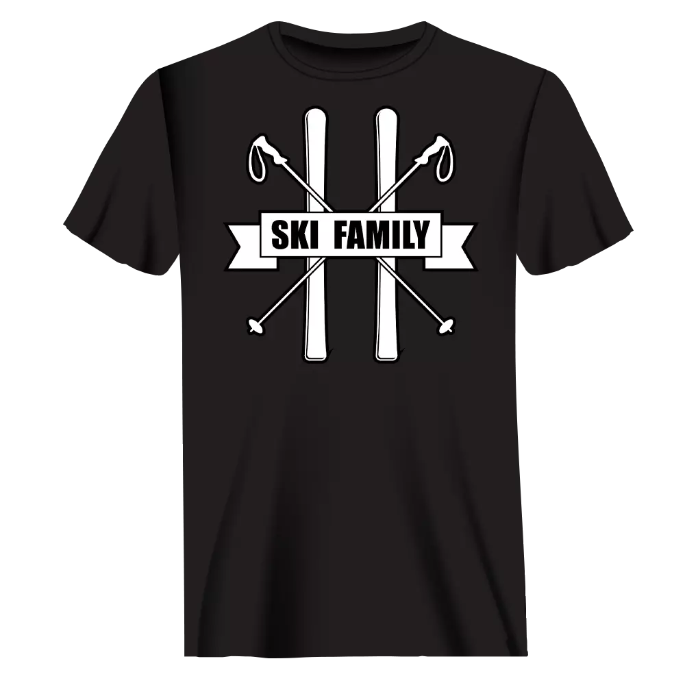 Ski Family T-Shirt for Men
