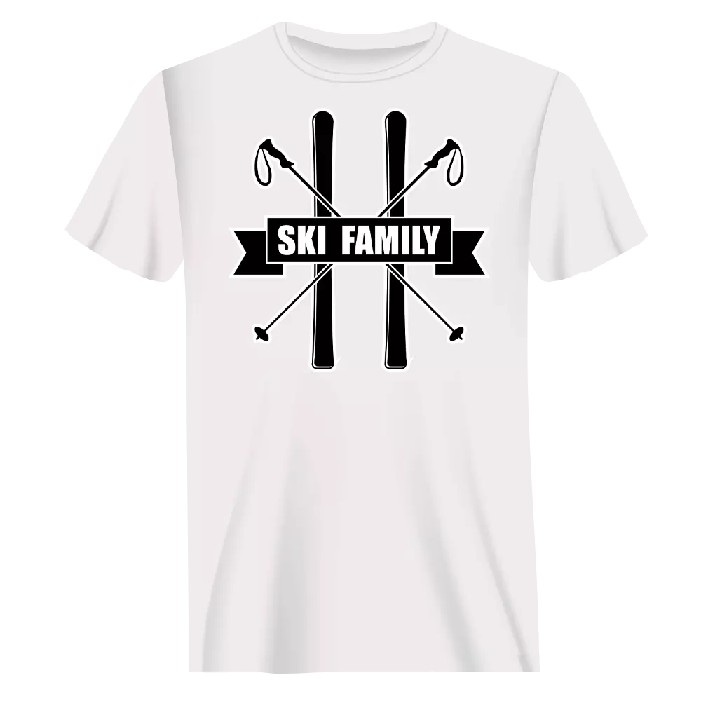 Ski Family T-Shirt for Men