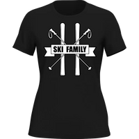 Thumbnail for Ski Family T-Shirt for Women