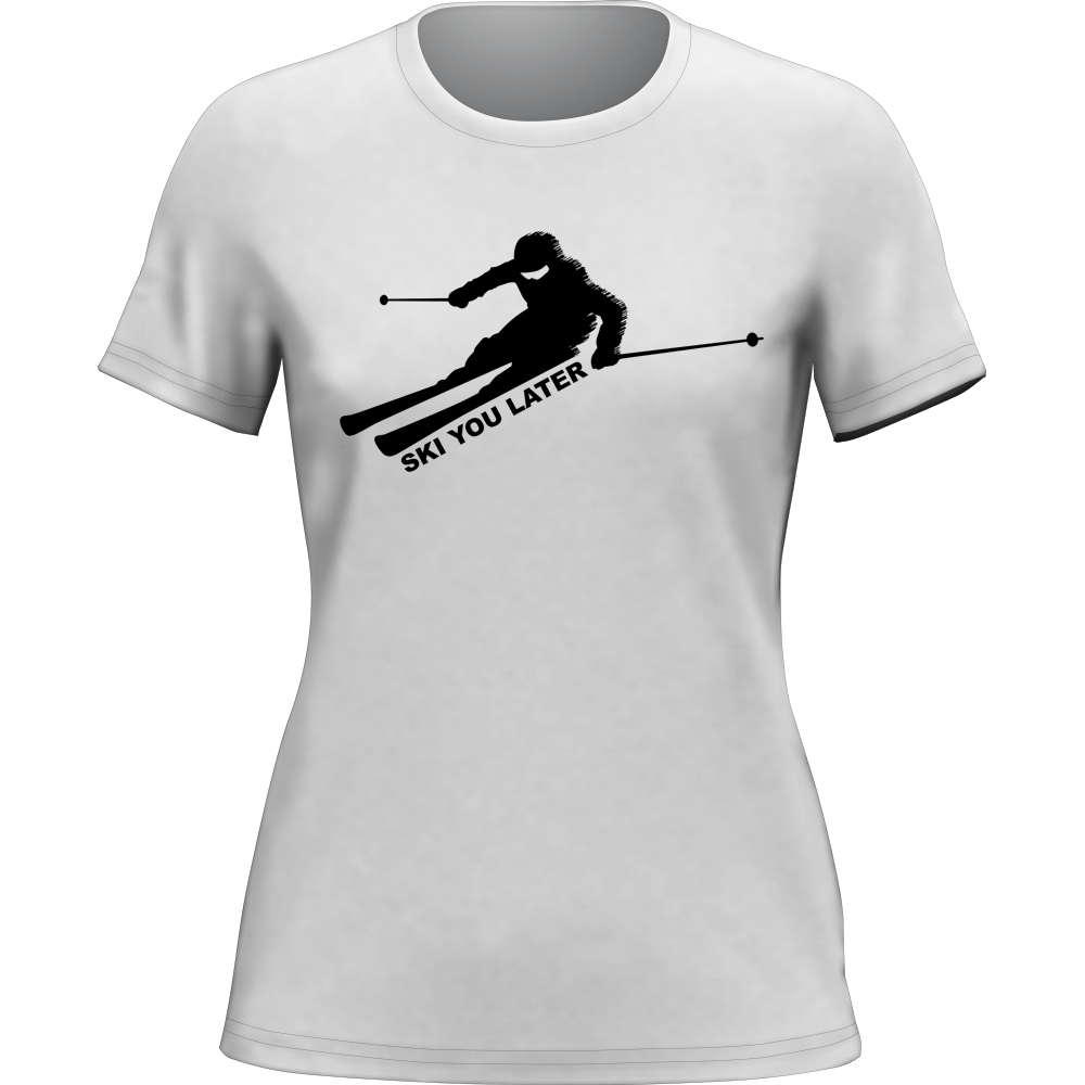 Ski You Later T-Shirt for Women