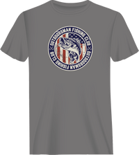 Thumbnail for Outdoorsman Fishing Club Patriotic Man T-Shirt