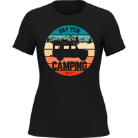 Thumbnail for Style 70 Camping T-Shirt for Women