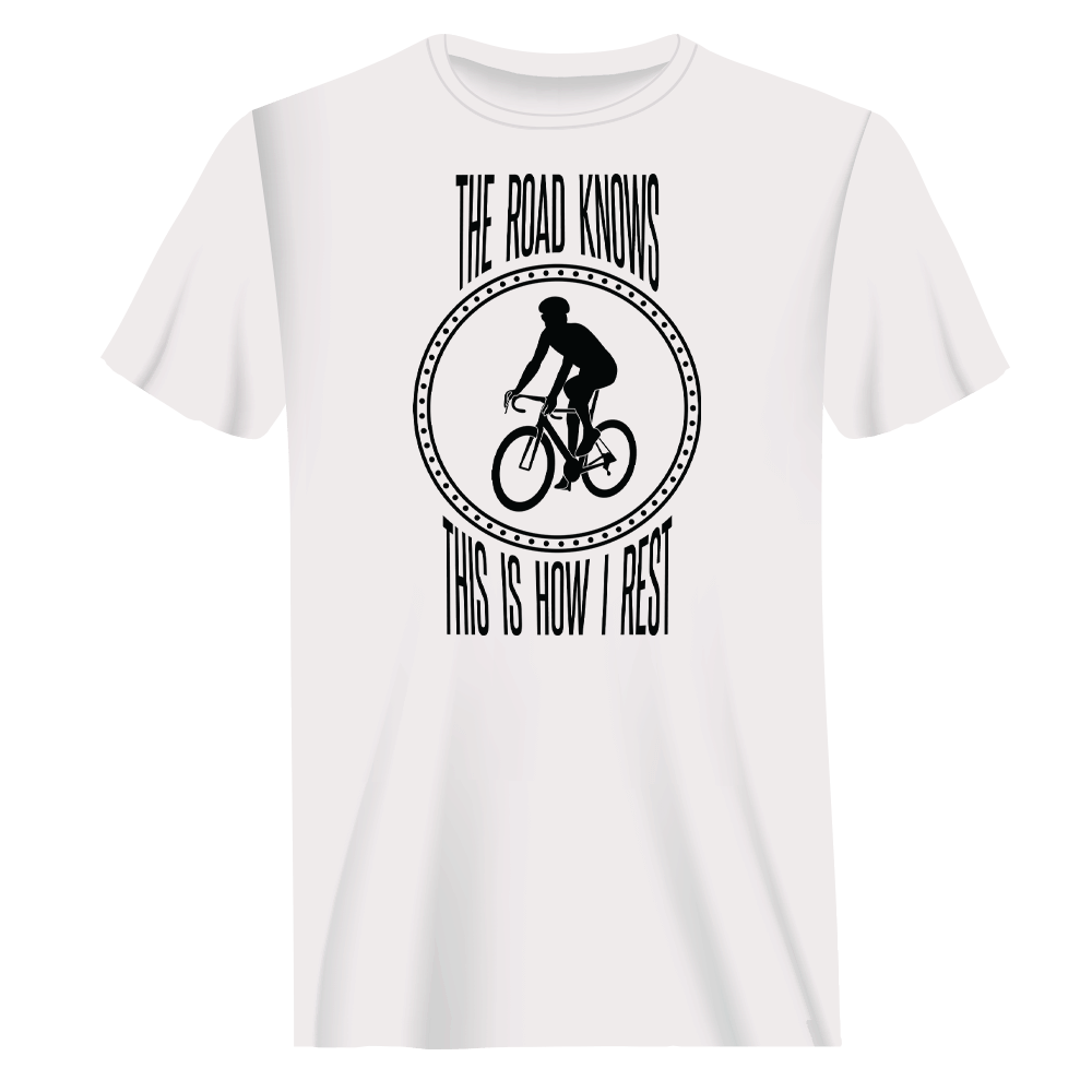 The Road Knows This Is How I Rest T-Shirt for Men