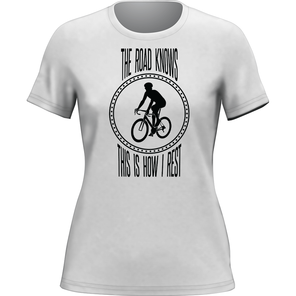 The Road Knows This Is How I Rest T-Shirt for Women