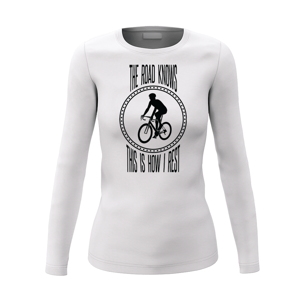 The Road Knows This Is How I Rest Women Long Sleeve Shirt