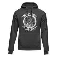 Thumbnail for The Sun Shine On The Cyclist Adult Fleece Hooded Sweatshirt