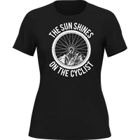 Thumbnail for The Sun Shine On The Cyclist T-Shirt for Women