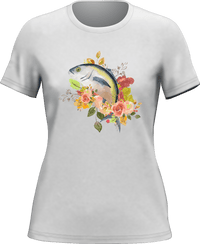 Thumbnail for Fishing Flower T-Shirt for Women